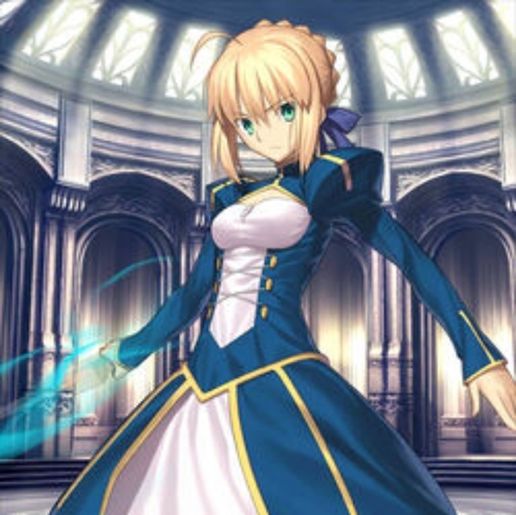Fate -Artoria Pendragon cosplay size small - Picture 2 of 2